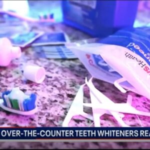 How well do over-the-counter teeth whitening products really work?